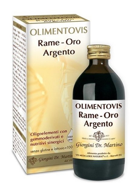 RAME ORO ARGENTO OLIMENTOVIS 200 ML