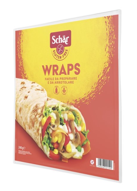 SCHAR WRAPS PIADINA ARROT 240G