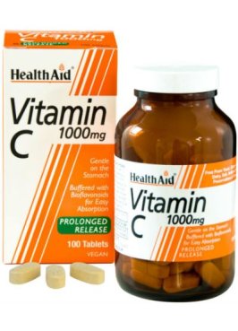 VITAMINA C 100CPR 1000MG