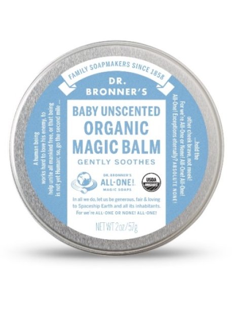 DR BRONNER'S ORG UNSCENTED MAG