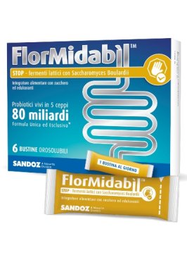 FLORMIDABIL STOP 6 BUSTINE OROSOLUBILI 1,5 G