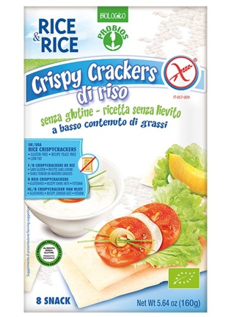 R&R CRISPY CRACKERS RISO 160G