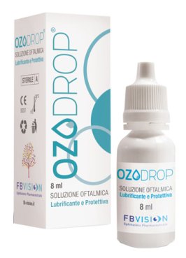 OZODROP LIPOZONEYE SOLUZIONE OFTALMICA BASE DI OLIO OZONIZZATO IN FOSFOLIPIDI 8 ML