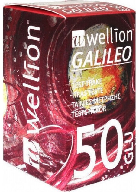 WELLION GALILEO STRIPS 25 GLIC