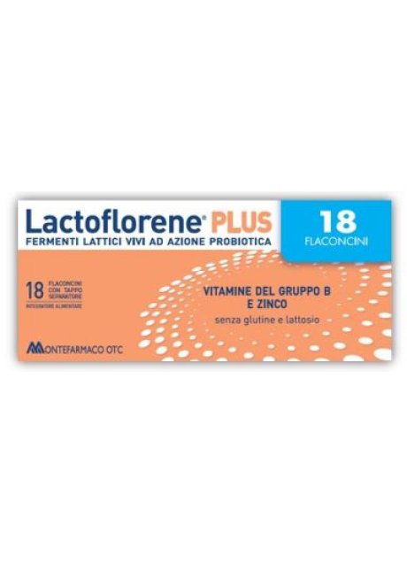 LACTOFLORENE PLUS 18 FLACONI 180 ML