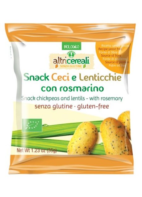 ALTRICEREALI SNACK CECI/LENTIC