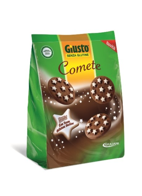 GIUSTO COMETE BISCOTTI 200G S/G