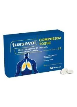 TUSSEVAL COMPRESSA TOSSE 15 COMPRESSE