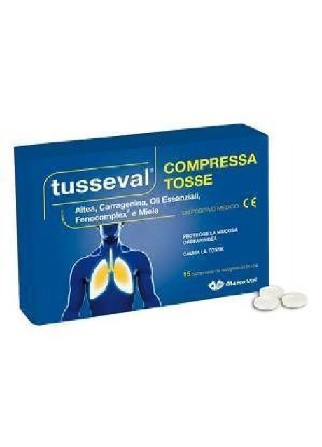 TUSSEVAL COMPRESSA TOSSE 15 COMPRESSE