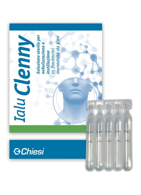 IALU CLENNY 15 FLACONCINI 5 ML SOLUZIONE STERILE PER NEBULIZZAZIONE E INSTILLAZIONE CON ACIDO IALURONICO