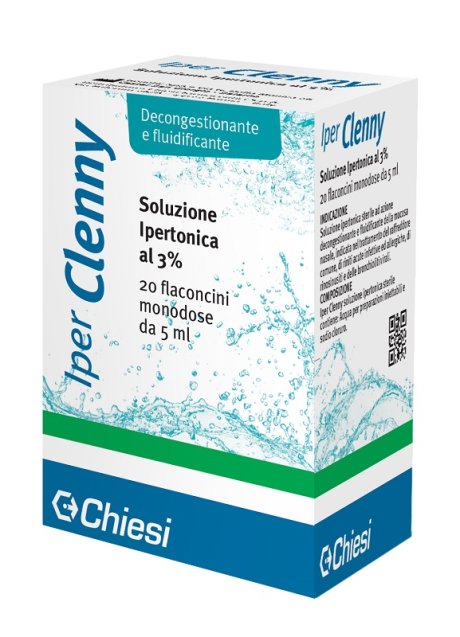 IPER CLENNY SOLUZIONE IPERTONICA MONODOSE 20 FLACONI 2 ML