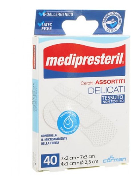 MEDIPRESTERIL CER DELIC AS 40PZ