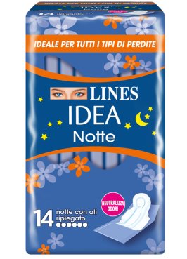 LINES IDEA NOTTE CON ALI RIPIEGATE 14 PEZZI