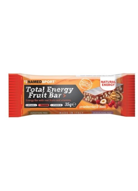 TOTAL ENERGY FRUIT BAR CRA 35G