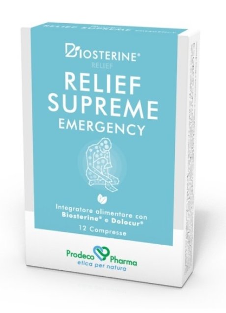 BIOSTERINE RELIEF SUP EME12CPR