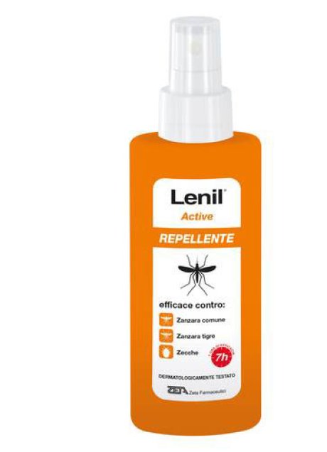 LENIL ACTIVE SPRAY SOLUZIONE ANTIZANZARA IN FLACONE + POMPASPRAY 100 ML