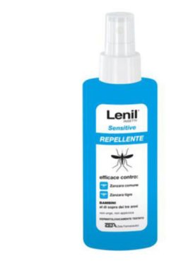 LENIL INSETTI SENSITIVE EMULSIONE ANTIZANZARA IN FLACONE + POMPA DISPENSER 100 ML