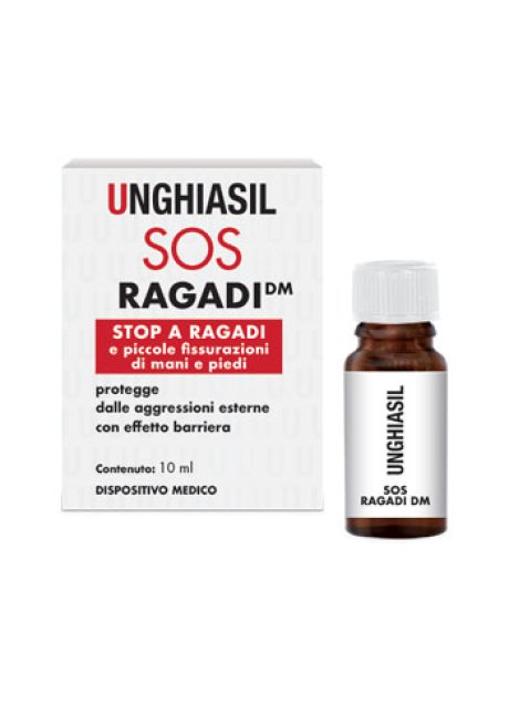 UNGHIASIL SOS RAGADI FLACONE 10 ML CON PENNELLINO E 9 CEROTTI COPRIVERRUCA