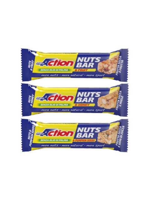 PROACTION NUTS BAR FRUTTA 30G