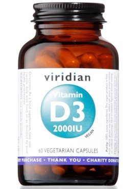 VITAMIN D3 2000IU 60CPS VEG