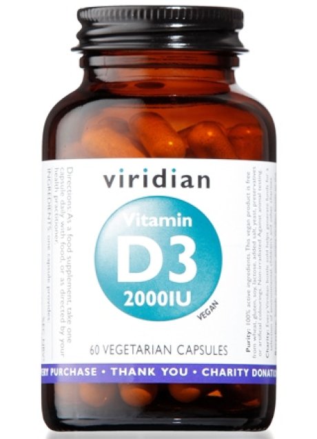 VITAMIN D3 2000IU 60CPS VEG