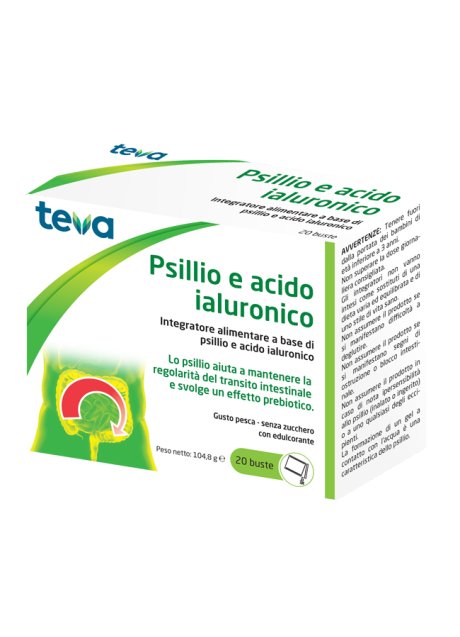 PSILLIO ACIDO IALURON 20BST TEVA