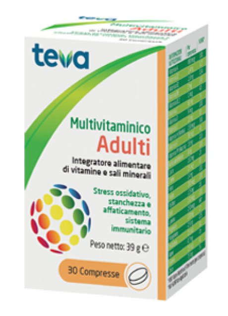 MULTIVITAMINICO ADULTI 30CPR TEV