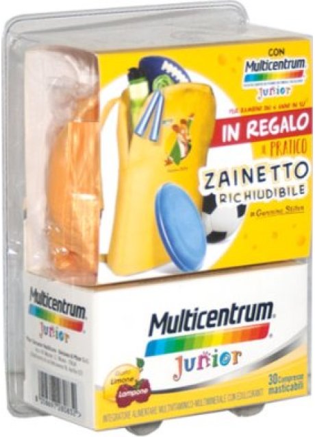 MULTICENTRUM JUNIOR 30 COMPRESSE PROMO 2017 CONTIENE UN GADGET