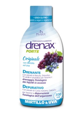 DRENAX FORTE ORIGINALE CON MIRTILLO E UVA 300 ML