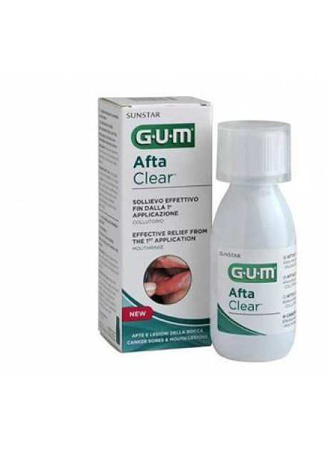 GUM AFTACLEAR RINSE 120ML