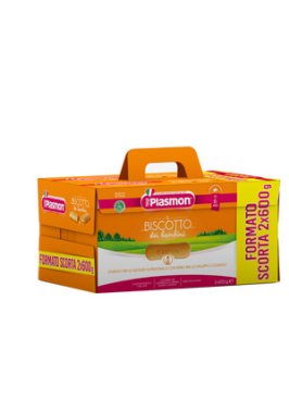 PLASMON BISCOTTO 2X600G