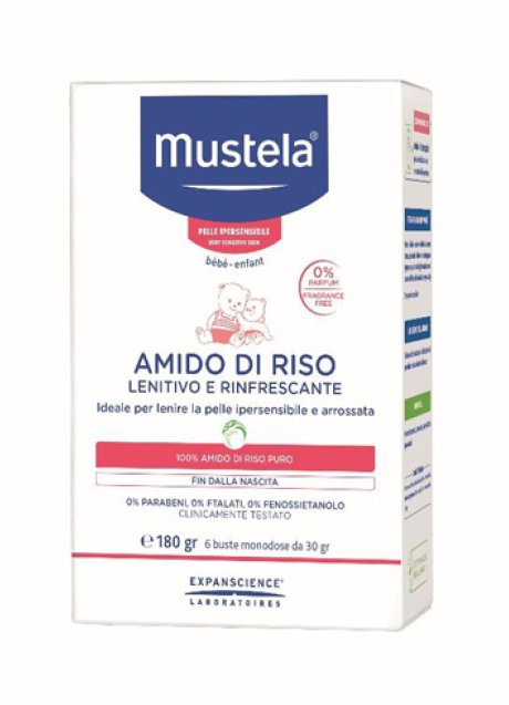 MUSTELA AMIDO DI RISO 180G