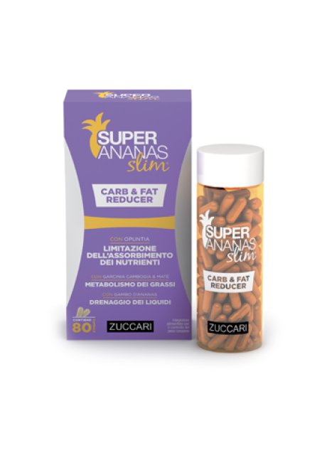 SUPER ANANAS SLIM CARB & FAT REDUCER 80 CAPSULE