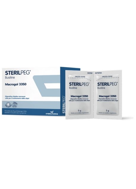 STERILPEG 10 BUSTINE MACROGOL