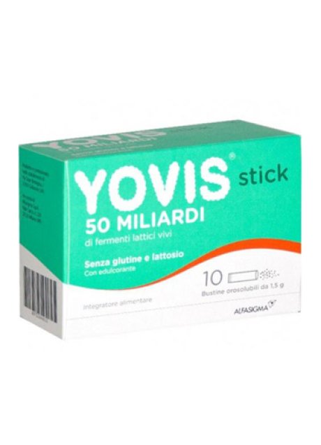 YOVIS STICK 10 BUSTINE DA 1,5 G