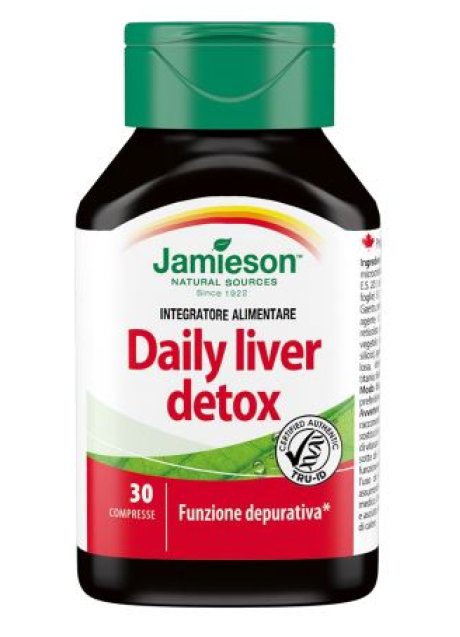 JAMIESON DAILY LIVER DET 30CPR