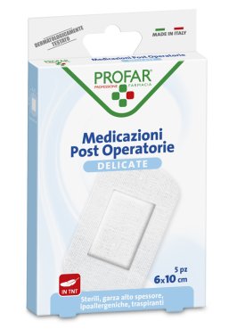 PROFAR MEDIC STER 10X6CM 5PZ