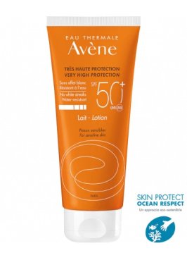 EAU THERMALE AVENE SOLARE LATTE SPF50+ 100 ML NUOVA FORMULA