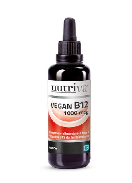 NUTRIVA VEGAN B12 LIQ 1000MCG