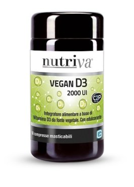 NUTRIVA VEGAN D3 60 COMPRESSE 2000 UI