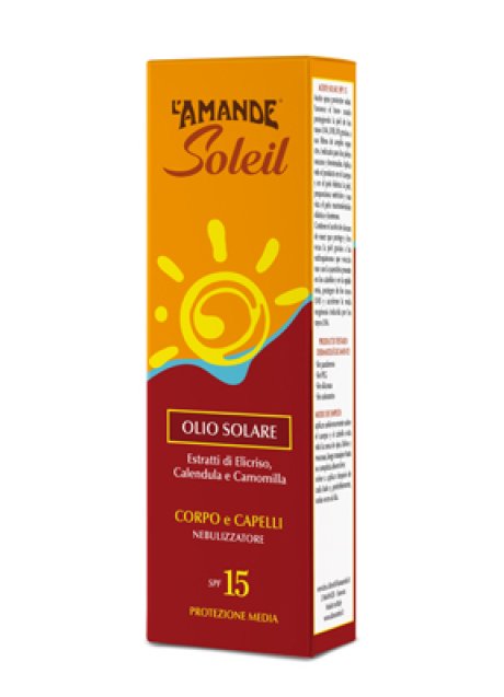 L'AMANDE SOLEIL SPF15 OL 125ML