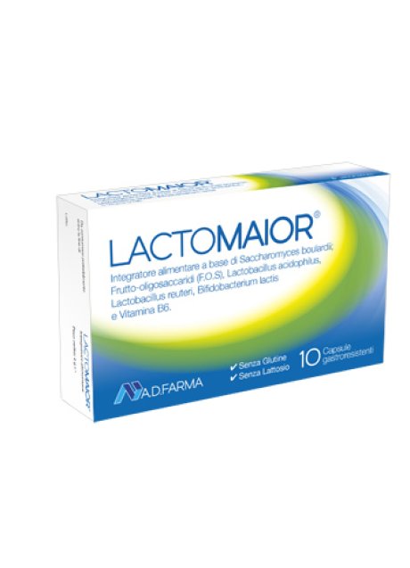 LACTOMAIOR 10 CAPSULE ACIDORESISTENTI