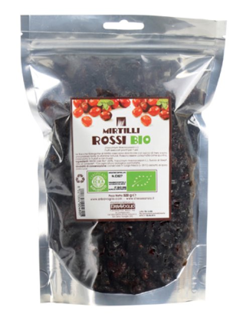 MIRTILLI ROSSI BIO 500G