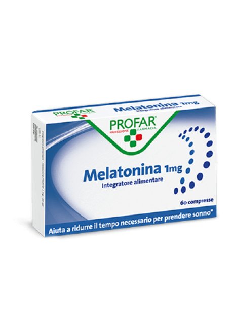 MELATONINA 1 MG 60 COMPRESSE PROFAR