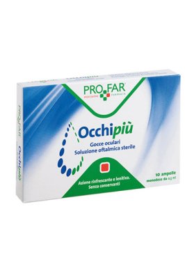 OCCHI PIU' GOCCE OCULARI RINFRESCANTI 10 FL DA 0,5 ML PROFAR