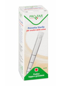 PROVETTA STERILE PER ANALISI DELLE URINE 10 ML PROFAR