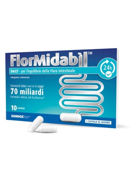 FLORMIDABIL DAILY 10 CAPSULE