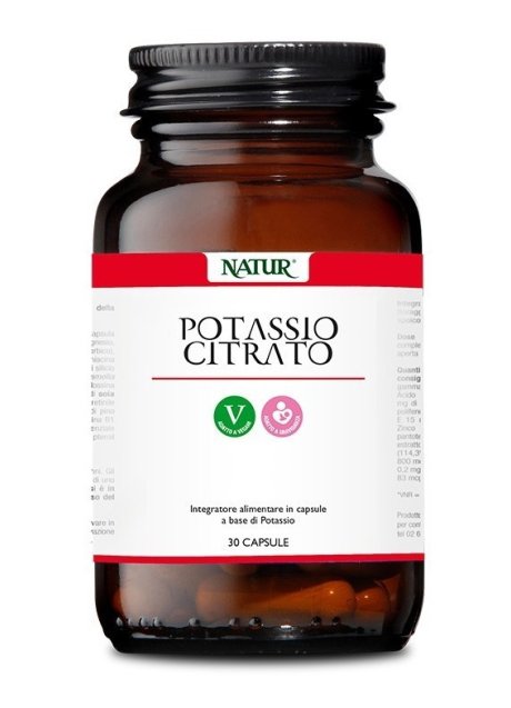 POTASSIO CITRATO 30CPS VEG