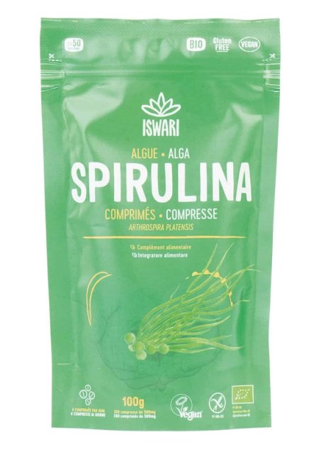 TAVOLETTE SPIRULINA BIO 100G