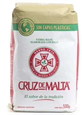 YERBA MATE CRUZ MALTA 500G